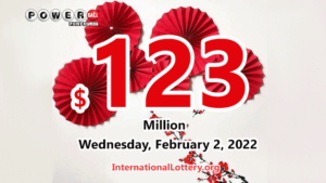 2022年1月31日的Powerball开奖结果 – 奖池升至1.23