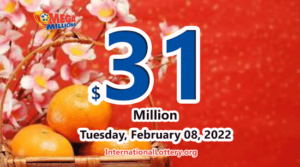 谁会在2022年2月8日赢得下一个3100万美元的Mega Millions头奖？